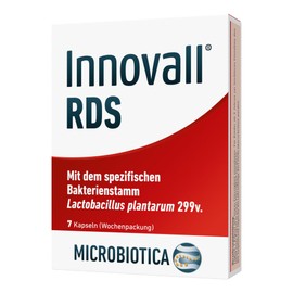 INNOVALL RDS - Dietary Supplement with the Specific Bacterial Strain Lactobacillus Plantarum 299v, 28 Capsules