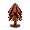 Tree Coasters, Wooden Trivets for Hot Dishes, 3/4PCS Tree Shape