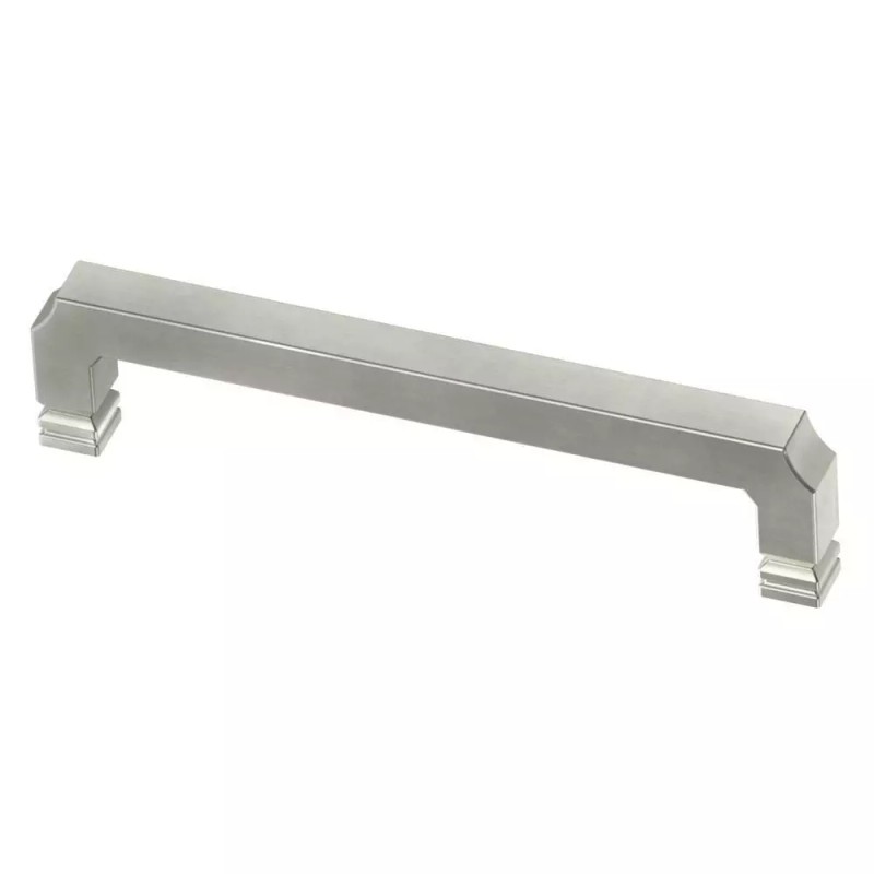 Liberty P38755C-SN 5 1/16" Notched Cabinet Drawer Pull Satin Nickel