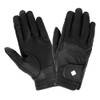 LeMieux Unisex Classic Leather Riding Gloves in Black - Breathable