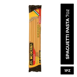 La Moderna Spaghetti Pasta Noodles Durum Wheat Protein Fiber Vitamins, 7 oz