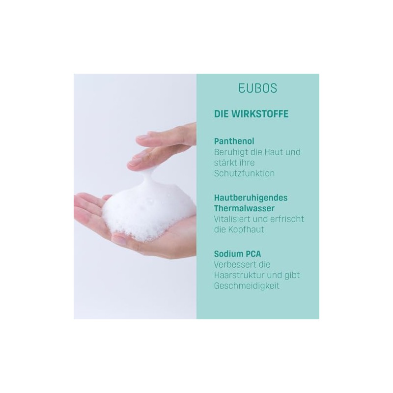 Eubos Sensitive Shampoo Dermo Protectiv 3 x 150 ml