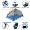 Camping Tent 2 Person with Porch, Lightweight Backpacking Tent 2