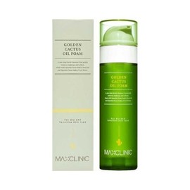 Home Shopping Same Max Clinic Oil Foam Cleansing Golden Cactus 1 Large Capacity 110g + Sample - Max Clinic Golden Cactus 110g / 홈쇼핑 동일 맥스클리닉 오일 폼 클렌징 골든 선인장 대용량 110g 1개+샘플 - 맥스클리닉 골든 선인장 110g