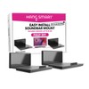 HangSmart TV Soundbar Mount NO Stud & NO Drill Easy
