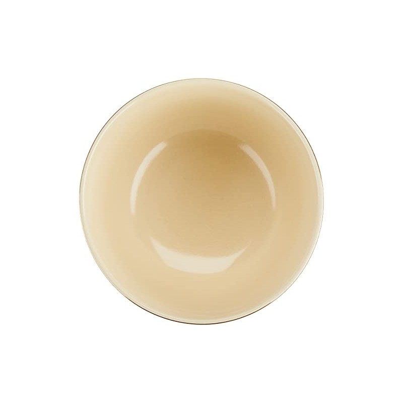 Hideka Miyachi Eikou Matcha Bowl, White, Size: Diameter 4.9 x