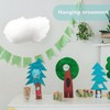Abaodam Pack of 4 Cloud Blanket Lint Bedroom Cloud Children's
