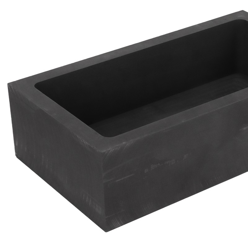 Graphite Ingot Mold 20.9lb Alchemy Capacity Graphite Casting Melting Ingot