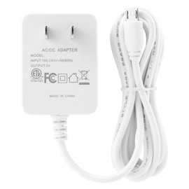 LEFXMOPHY Charger for Momcozy S9 Series & Ruko 1088 Robots, 5FT White USB Cable, Compatible with Infant Optics DXR8