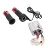 DC36V 350W Brushed Motor Speed Controller with Red Grips Set