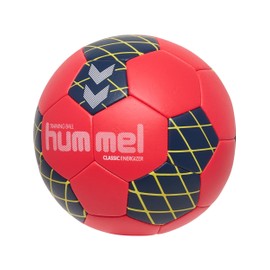hummel, hmlCLASSIC Energizer Handball, Red/Navy/Yellow, 2