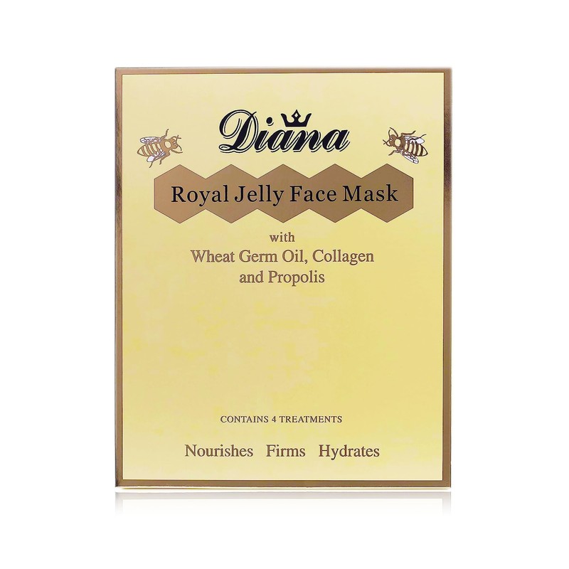 Diana Organic Royal Jelly and Collagen Face Mask (4 Treatments)