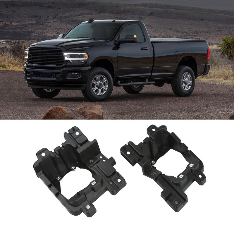 2PCs Fog Lamp Bracket 68449383AA Foglight Mounting Support Replacement for
