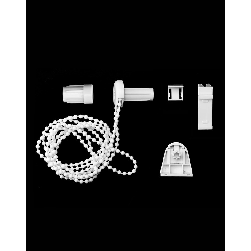 QWORK® 17 mm Roller Blind Bracket, Roller Blind Clamp-Fix, Replacement