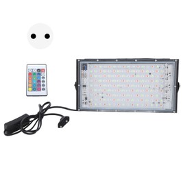 LED Flood Light IP65 Waterproof Ultra Bright 150W RGB Outdoor Floodlight for Outdoor Stadium Roadway 175‑265V EU Plug