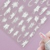 Xixter Xixter 3 Sheets Flower Manicure Stickers,Nail Art Stickers Decals