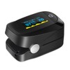 Fingertip Pulse Oximeter Oximetry Blood Oxygen Saturation Monitor with batteries