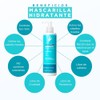 Mascarilla Hidratante Reparadora, Cabello Seco y Maltratado, Semilla Uva