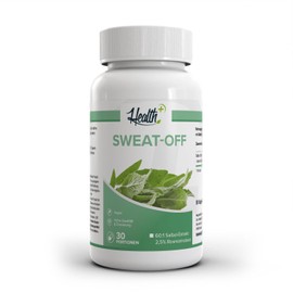 Health+ Sweat Off - 90 Capsules Sage Extract with a Content of 2.5% Rosemary Acid