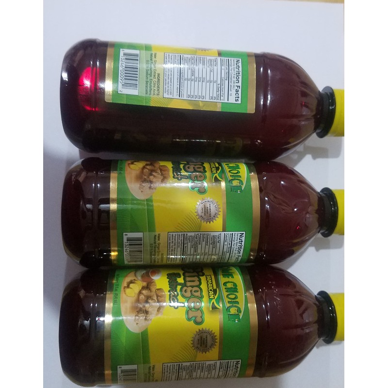 Jamaican Pure Ginger Extract 16 oz - SET OF 3