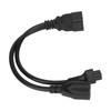 IEC320 C20 to IEC320 C5 5 15R Power Cord Male