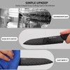 Knife Set,12-Piece Premium Kitchen Knife Set with Universal Knives Block,Anti-Rust