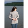 SAOL - 100% Merino Wool Ladies Cable Knit Cardigan Full
