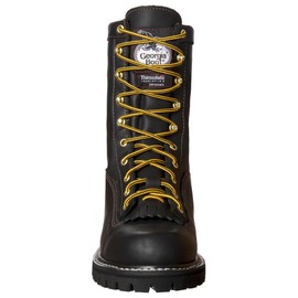 Georgia Boot mens G8040 Mid Calf Boot, Black, 11.5 US