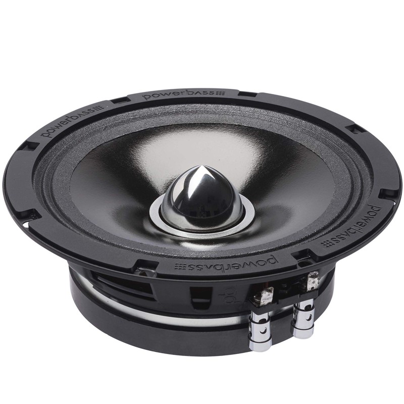 PowerBass 4XL-65T - 6.5" Shallow Mount Midrange Driver 4-Ohm