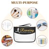 Running Lover Gifts True Crime Lover Gift Clear Makeup Bag