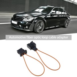 eMagTech 1 Set MOST Fiber Optic Loop Connector Bypass Male & Female Adapter Diagnostic Device Tool for Automobiles Radio and Audio Navigation Systems