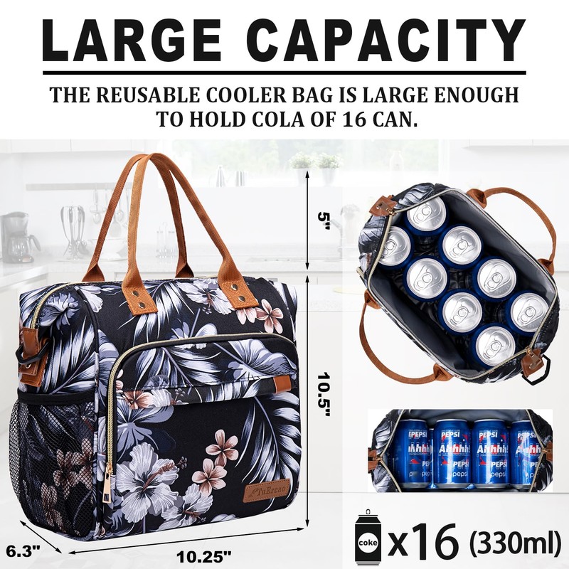 TuErcao Lunch Bags for Women - Boite a Lunch Femme