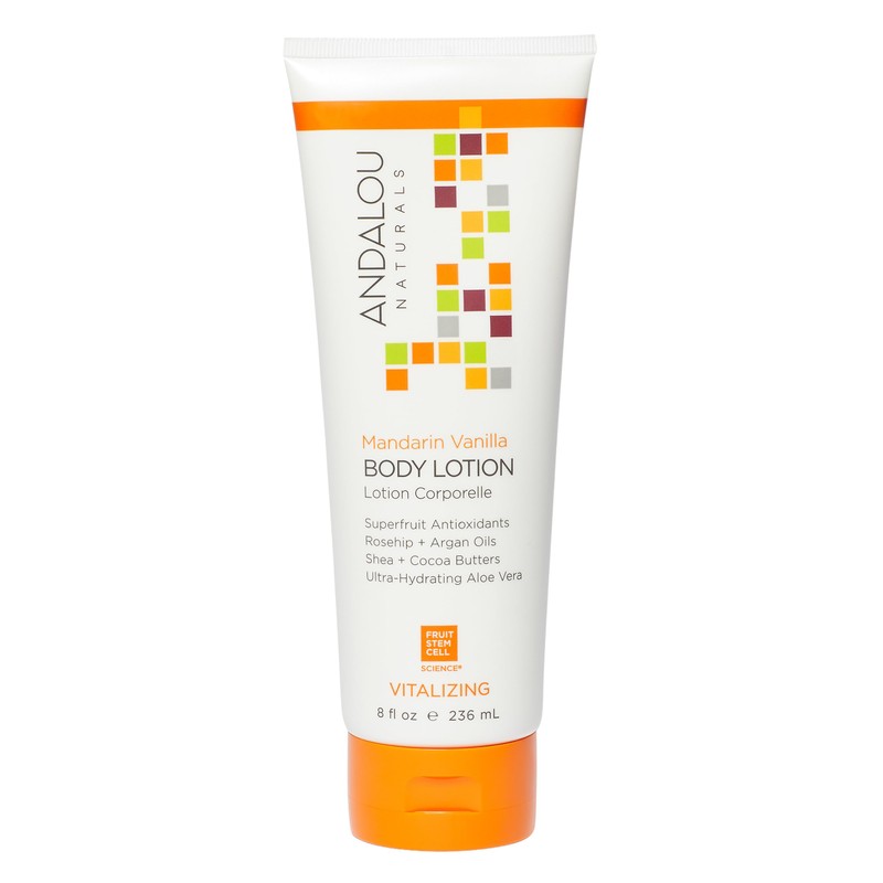Andalou Naturals Vitalizing Body Lotion Mandarin Vanilla - Hydrating Daily