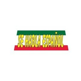 NEOPlex 20" x 54" Car Windshield Banner - Se HABLA ESPANOL