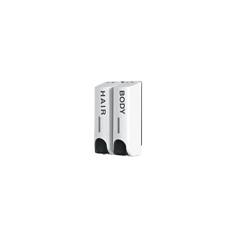 6504 Hair & Body Soap Dispenser for Wall - White