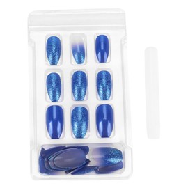 Healvian Elegant Manicure Kit 24 Pack Nail Patches Glue Included for Parties Home Salons