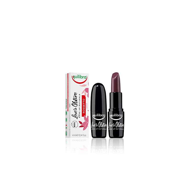Equilibra Love's Nature lipstick Burgundy