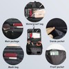 Portable Hanging Travel Toiletry Bag,Multifunctional Makeup Cosmetic Bag,Waterproof Bathrooom Shower