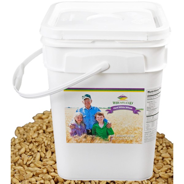 WHEATLAND Hard White Wheat Berries : Wheatland? : 25 lb