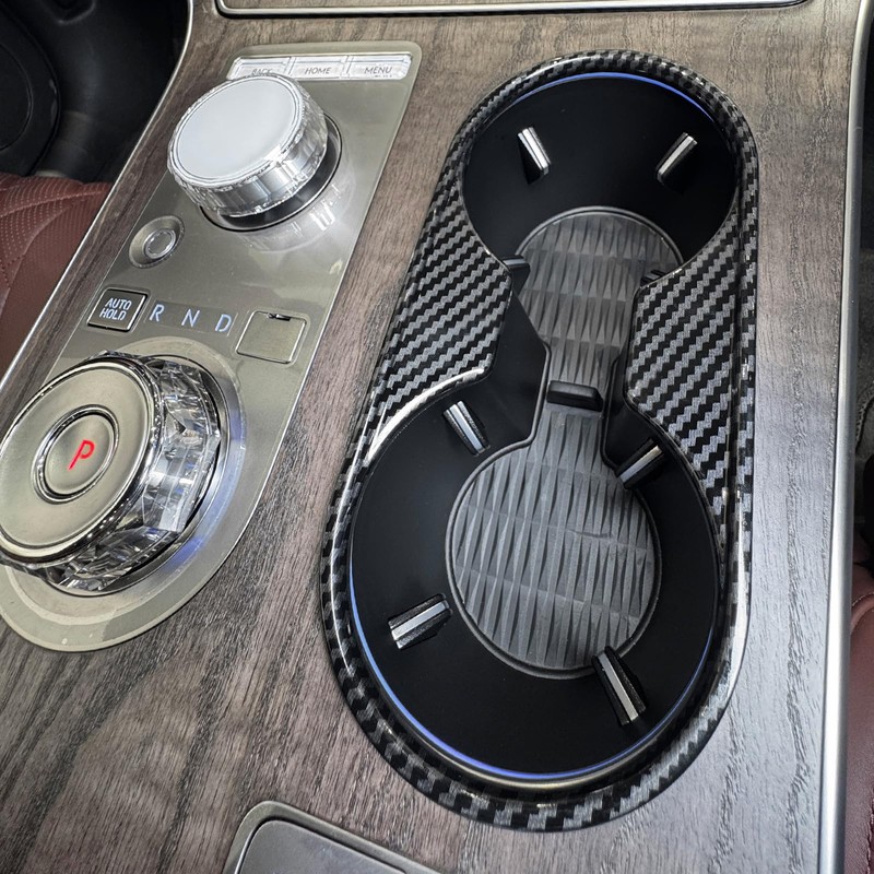 JUIVEEL ABS Central Gear Shift Panel Cover Center Console Gear