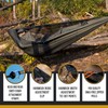 OneTigris KOMPOUND 4 Season Hammock, Insulated Shield, Windproof, Cold Protection,