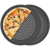 LYNG Pizza Pan 16 Inch, 2 Pack Silicone Nonstick Pizza