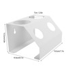 Soda Bottle Rack 2 Holes Water Bottles Drainer Stand with