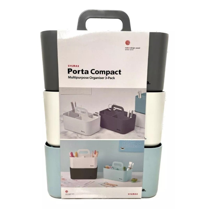 Sysmax Canasta Organizadora De Escritorio 3 Piezas Sysmax