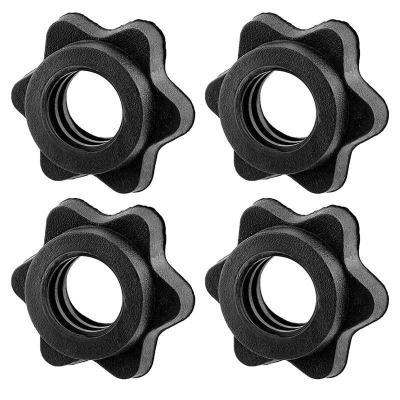 4Pcs/set Spinlock Collars Anti-Slip Spin-Lock Collar Screw Clamp Spinlock Collar