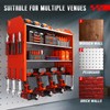 BIHOO Power Tool Organizer Wall Mount, Garage Tool Organizer with
