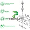 POSEAGLE 2 Pack 918-04865A Spindle Assembly Kit with 954-04219 Belt