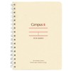 Kokuyo T150B-R Campus Twin Ring Notebook, A6, Ruled, 50 Sheets,