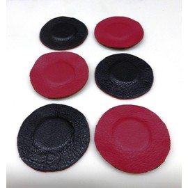 3 Pair 13800 Gauss Leather Neodymium Magnet Set for Biomagnetismo Biomagnetism Pair Dr Goiz