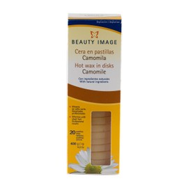 Beauty Image Camomile Hot Wax Discs, Pack of 20
